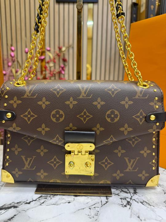 Louis  Vuitton Petite Melle Bag With Double Og Box And Dust Bag Including Carry Bag (brown)