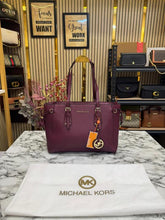 Michael  Kors Voyager Premium Quality Tote Bag With Dust Bag (Maroon)