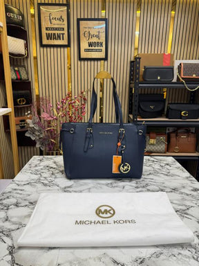 Michael  Kors Voyager Premium Quality Tote Bag With Dust Bag (Blue)