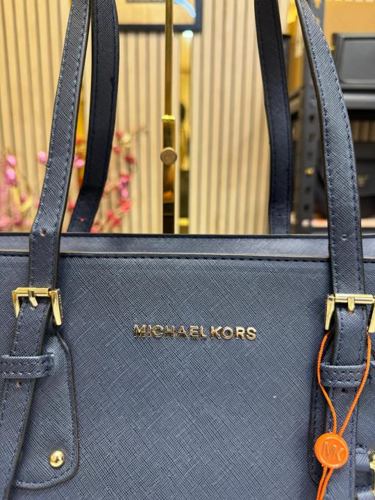 Michael  Kors Voyager Premium Quality Tote Bag With Dust Bag (Blue)