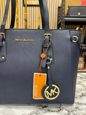 Michael  Kors Voyager Premium Quality Tote Bag With Dust Bag (Blue)