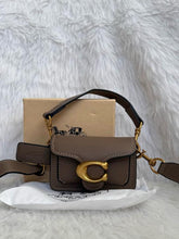 Coach  Tabby  12  Brown  Monogram  Mini  With  Original  Box  (6806  Black  Brown)