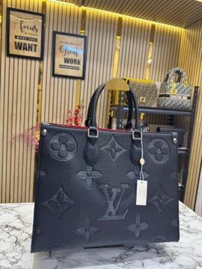 LOUIS  VUITTON PREMIUM ONTHEGO WITH DUST BAG (BLACK)