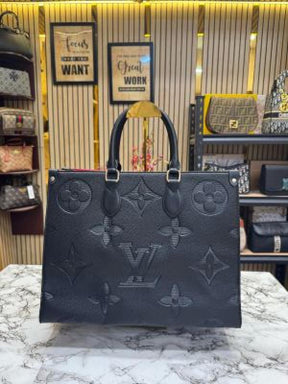 LOUIS  VUITTON PREMIUM ONTHEGO WITH DUST BAG (BLACK)