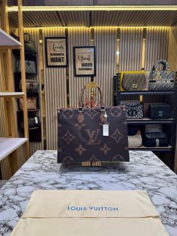 LOUIS  VUITTON PREMIUM ONTHEGO WITH DUST BAG (BROWN)