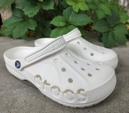 Crocccss Baya Clogs White Fixed