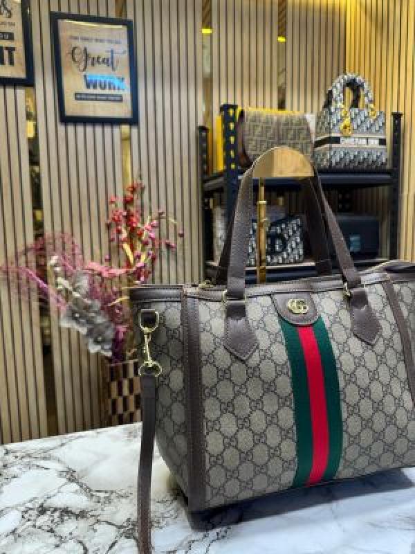 GUCC  I OPHIDIA GG TOTE WITH DUST BAG PREMIUM QUALITY