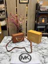 MICHAEL  KORS JET SET CAMERA CROSSBODY WITH SLING WITH OG BOX AND DUST BAG (FULL BROWN)