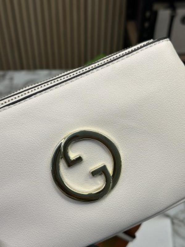 GUCC  I BLONDIE POCHETTE WITH OG BOX AND DUST BAG (WHITE) (S16)