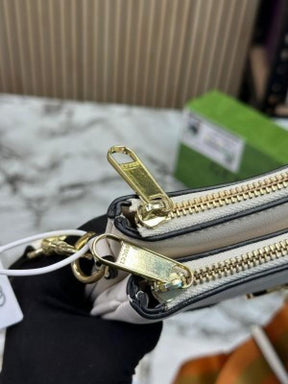 GUCC  I BLONDIE POCHETTE WITH OG BOX AND DUST BAG (WHITE) (S16)
