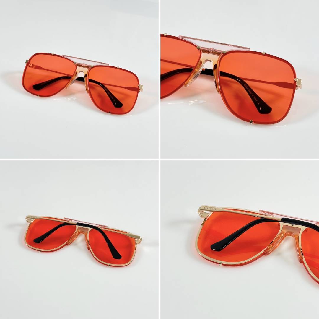 Gucci 2098 Gold Red