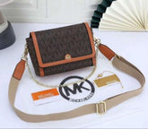 Michael  Kors  Freya  Crossbody  Bag  With  OG  &  Dust  Bag  23013  Coffee  Brown
