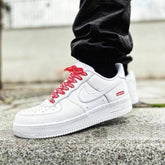 Nikee Airforce 1 Supreme White Semi UA With OG Box