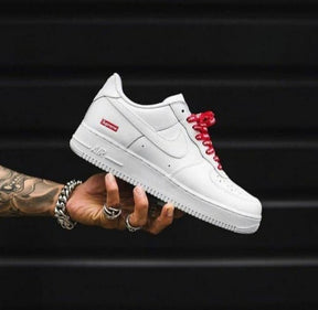 Nikee Airforce 1 Supreme White Semi UA With OG Box