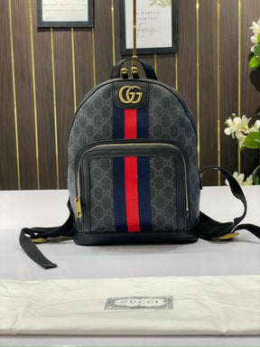 Gucci  GG  small  backpack  with  dust  bag