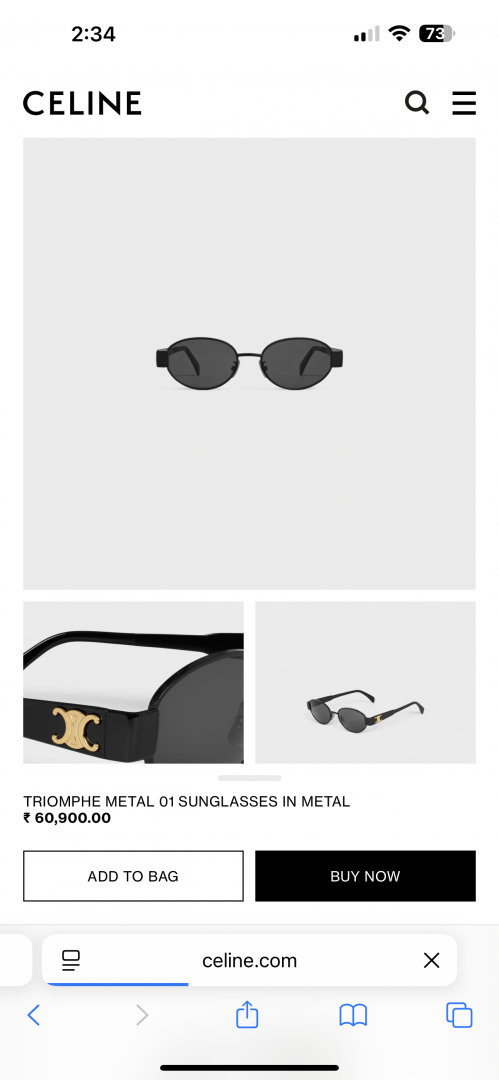 Celine 1006 Full Black
