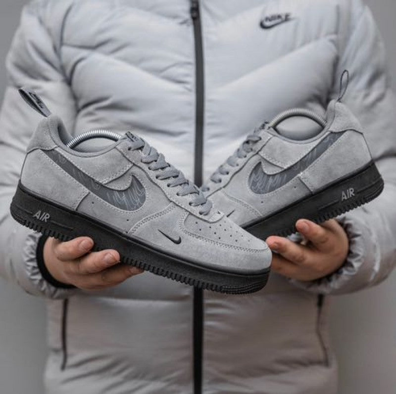 Airforcee 1 Low 07 Reflective Swoosh Cool Grey As3