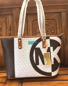 Michael  Kors  Voyager  Leather  Tote  Satchel  Shoulder  Bag  With  Dust  Bag  (21004  Coffee  Brown)
