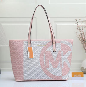Michael  Kors  Voyager  Leather  Tote  Satchel  Shoulder  Bag  With  Dust  Bag  (21004  Pink)