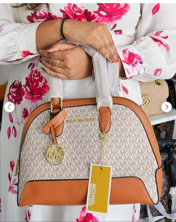 Michael  kors alma bag with dust bag(20055 biege brown)