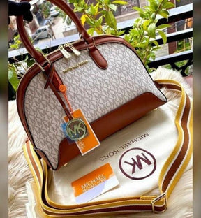 Michael  kors alma bag with dust bag(20055 biege brown)