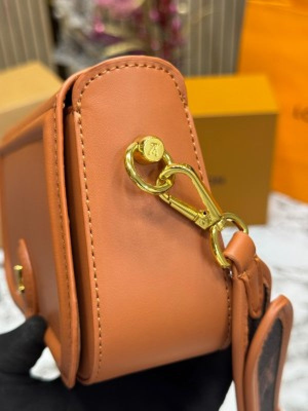 LOUIS  VUITTON OFFICIER POUCH SLING BAG WITH OG DUST BAG & DOUBLE BOX INCLUDING CARRY BAG PREMIUM QUALITY [Orange]