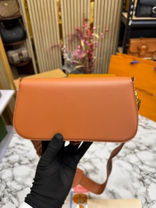 LOUIS  VUITTON OFFICIER POUCH SLING BAG WITH OG DUST BAG & DOUBLE BOX INCLUDING CARRY BAG PREMIUM QUALITY [Orange]