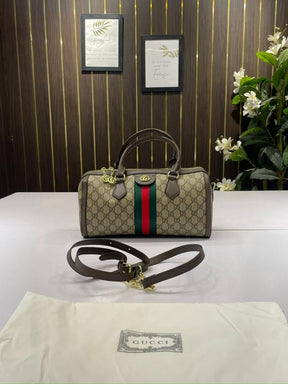 Gucci  ophidia  boston  bag  with  dust  bag(524532)