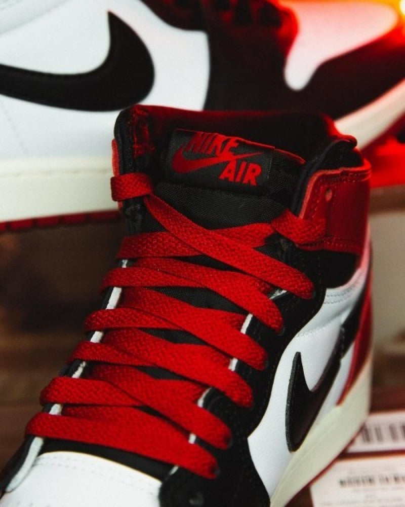 Nikee Air Jordan 1 High Black Toe Reimagined