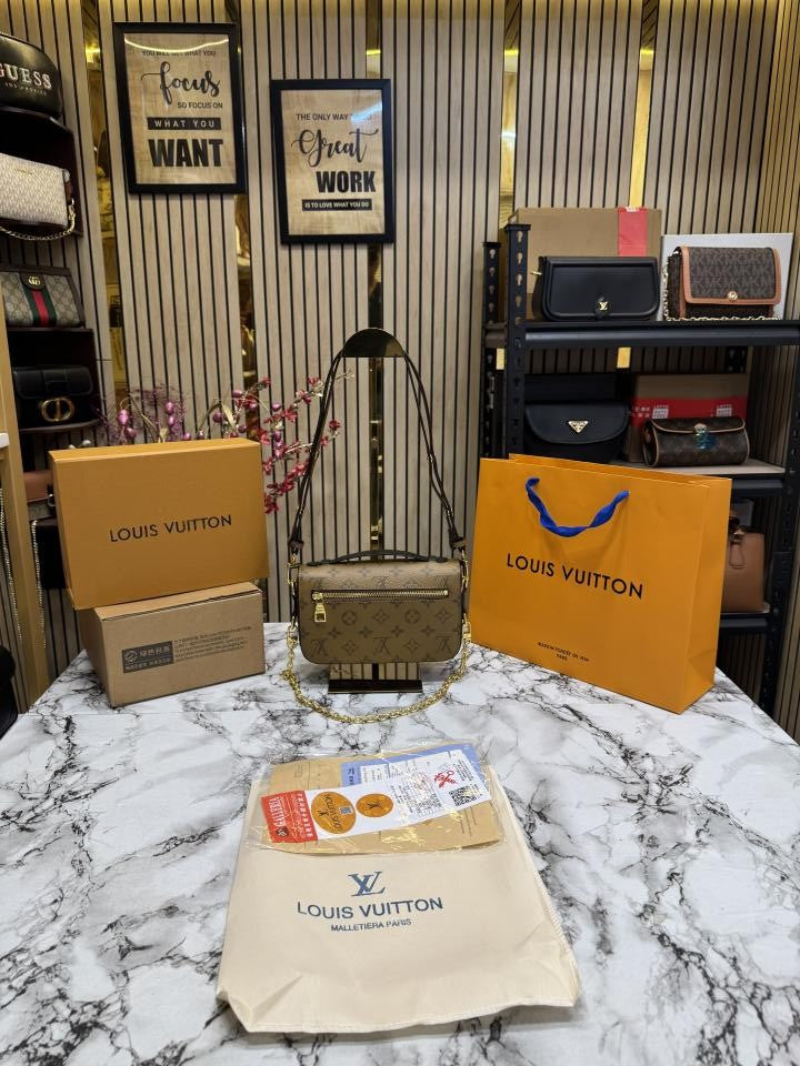 Louis  Vuitton Metis Shoulder Bag With Box And Dust Bag Including Carry Bag (coffee  Brown)