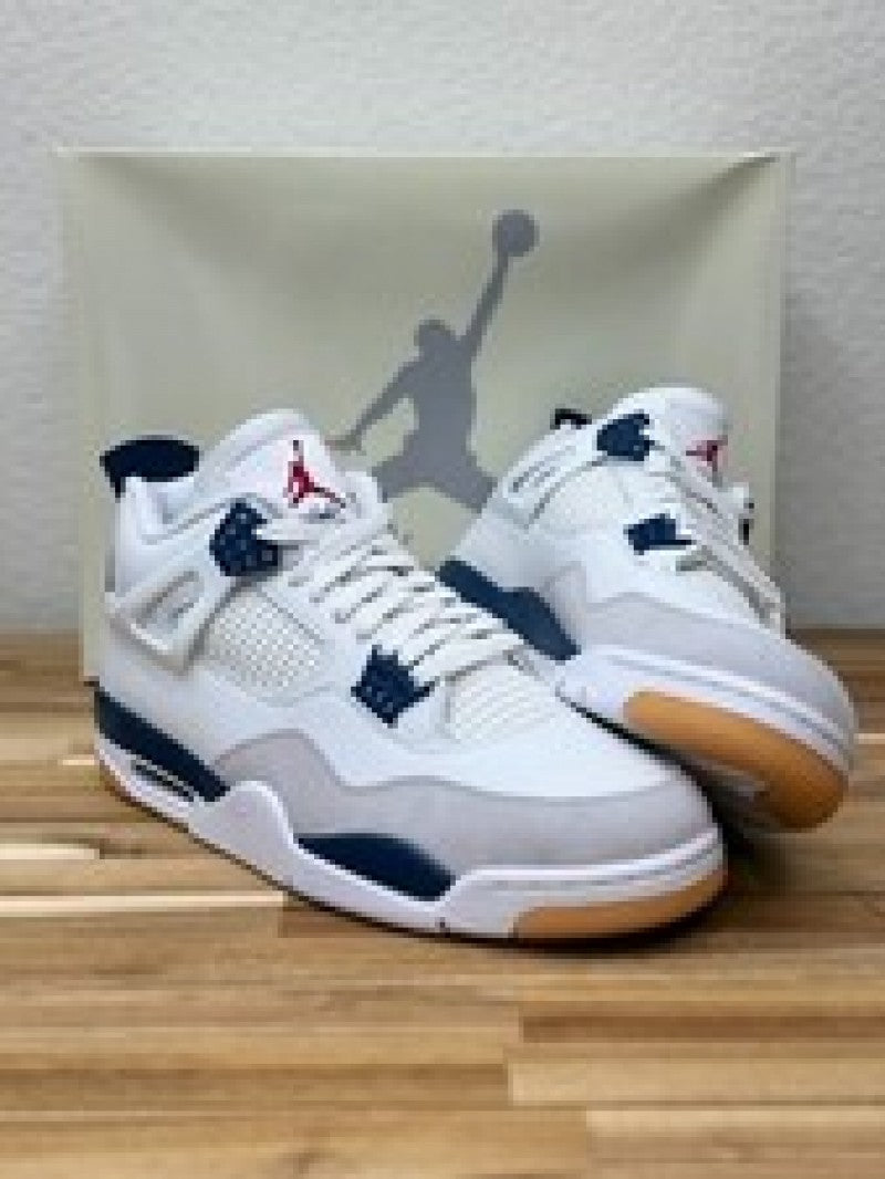 Air JORDAN RETRO 4 MID NIGHT NAVY