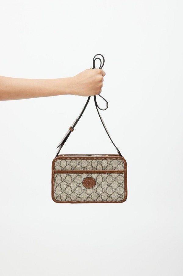Gucci  camera  gg  crossbody  bag  with  og  box