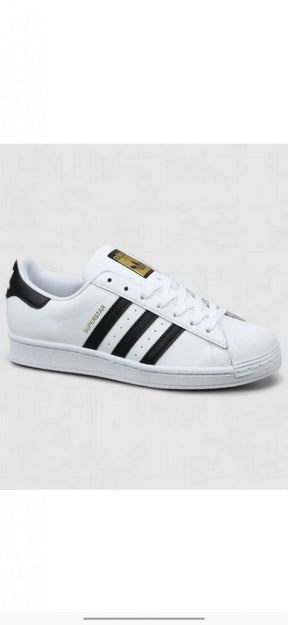 Adidass Superstar White Black Leather Fix #170