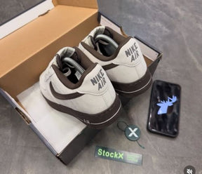 Nik e Air force 1 light orewood brown baroque brown