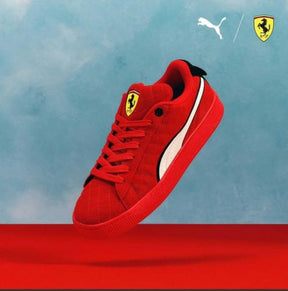 pPUMA SCUDERIA FERRARI RACE SUEDE XL HERO SNEAKERS