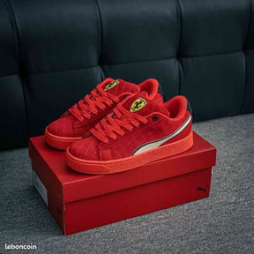 pPUMA SCUDERIA FERRARI RACE SUEDE XL HERO SNEAKERS