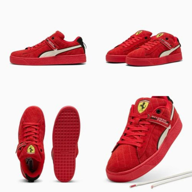 pPUMA SCUDERIA FERRARI RACE SUEDE XL HERO SNEAKERS