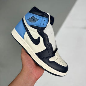 Nikee Air Jordan 1 Retro High Obsidian Blue Semi UA #176