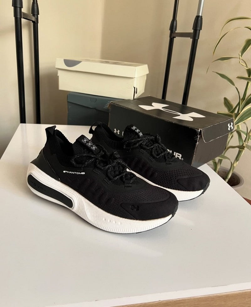 Under Armour hovr phantom 4 black white 732