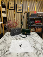 (Ysl) Yves Saint Laurent Le Hobo Shoulder Bag With Box And Dust Bag (2428 1 Green)
