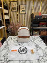 Michael  Kors Kenley Backpack Premium Quality With Dust Bag (Beige)