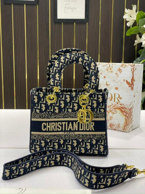 Dior lady  D lite  blue  D  with  og  box  (Blue)