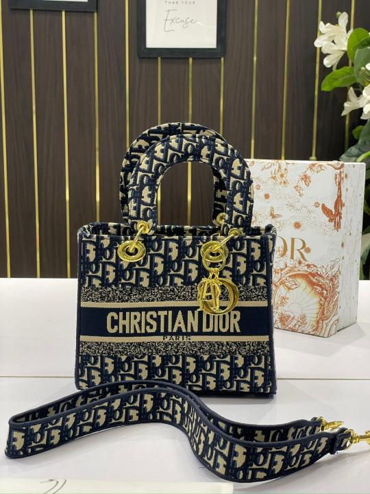 Dior lady  D lite  blue  D  with  og  box  (Blue)