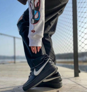 Nikee Airforce 1 Low "Ambush Black" #126
