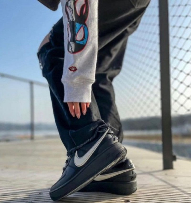 Nikee Airforce 1 Low "Ambush Black" #126