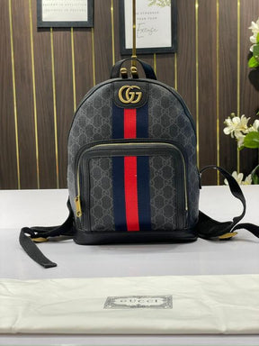 Gucci  GG  Small  Backpack  With  Dust  Bag  8994  Black