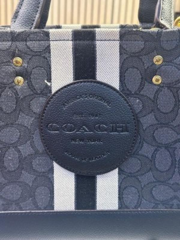 COAC  H LUXURY DESIGNER TOTE WITH OG BOX AND DUST BAG PREMIUM QUALITY (BLACK) (S3)