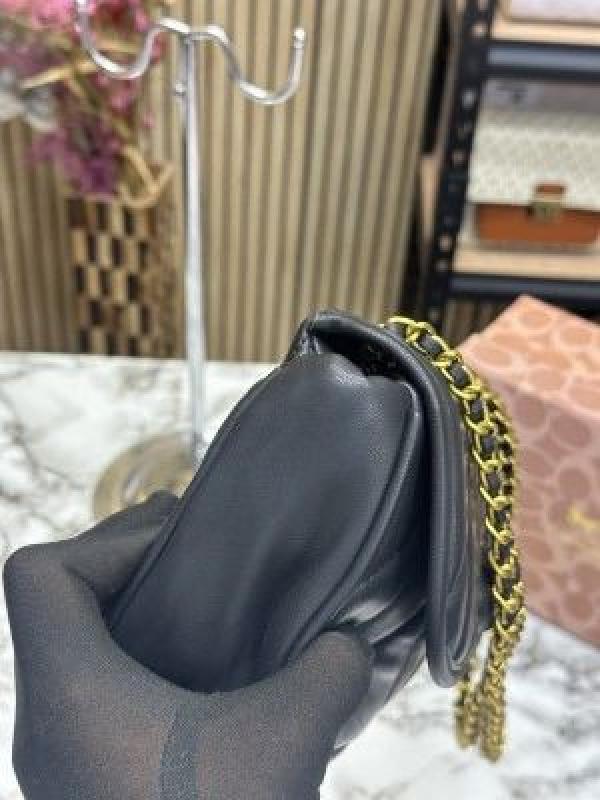 COAC  H TABBY MINI PILLOW WITH DUST AND OG BOX SLIDELY DAMAGE