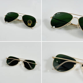 Rayban Aviator 3026 Gold Green GLASS