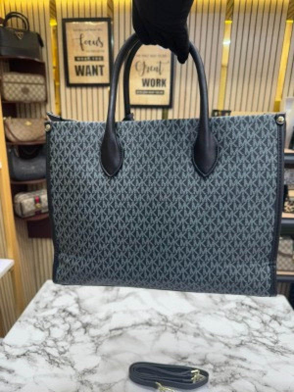 Michael  Kors Mirella Tote Bag With Dust Bag Including Card (Black)